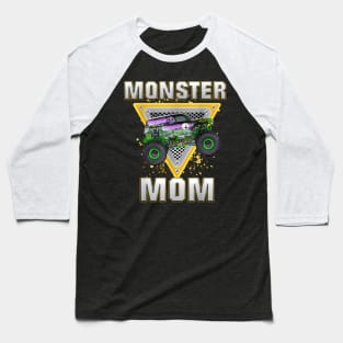 Monster Truck Mom Monster Truck Are My Jam Truck Lovers Baseball T-Shirt